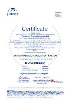 IQNet ISO 14001